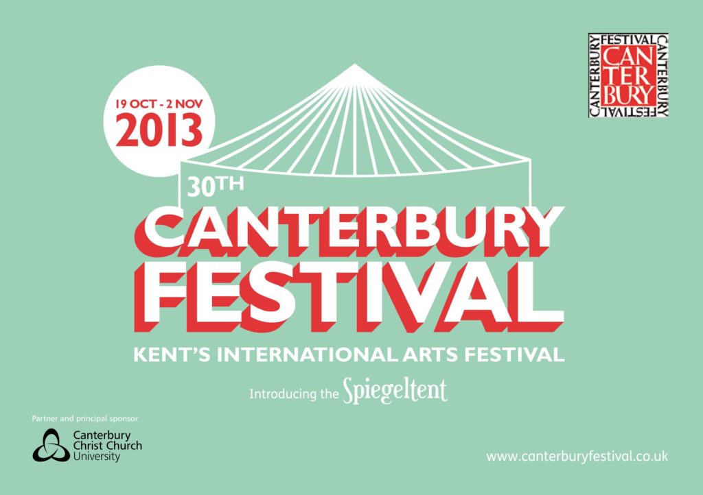 Festival Brochure Canterbury Festival