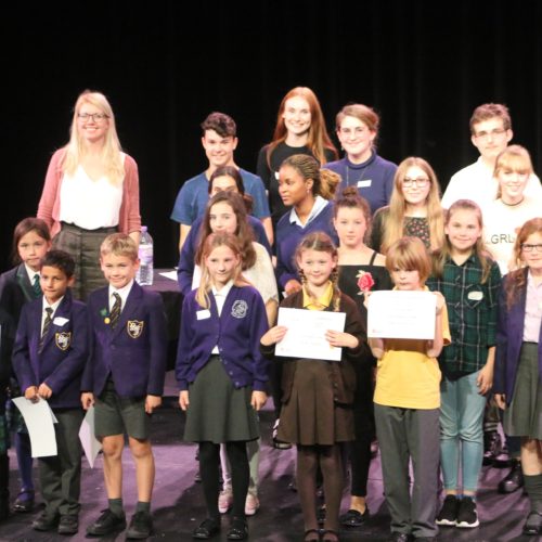 Schools poetry competition