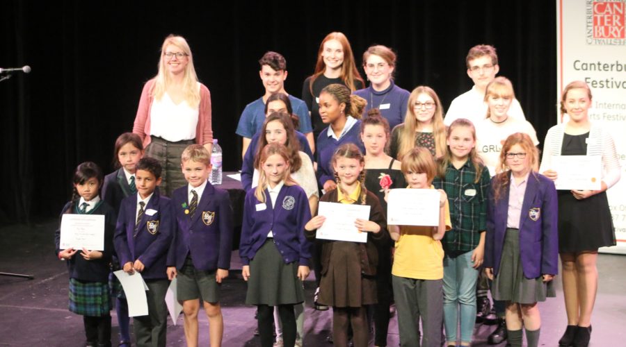Schools poetry competition