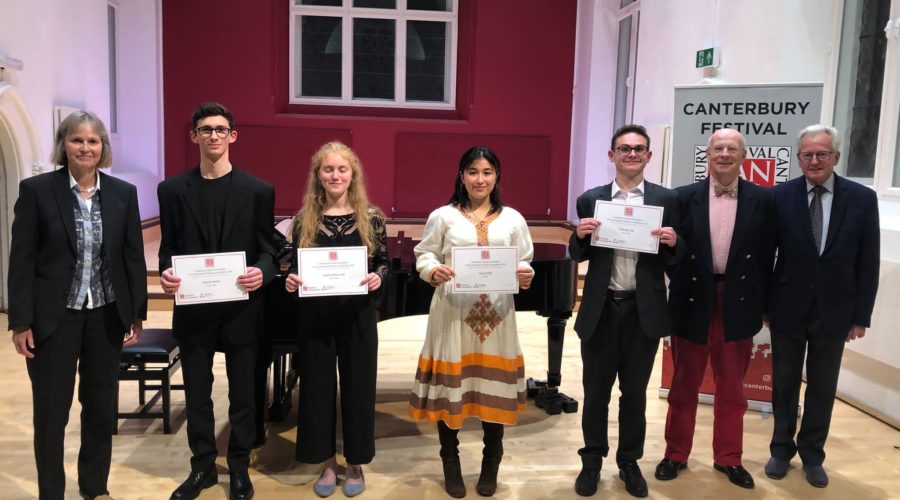 Canterbury Festival Young Musicians Bursary Competition 2022